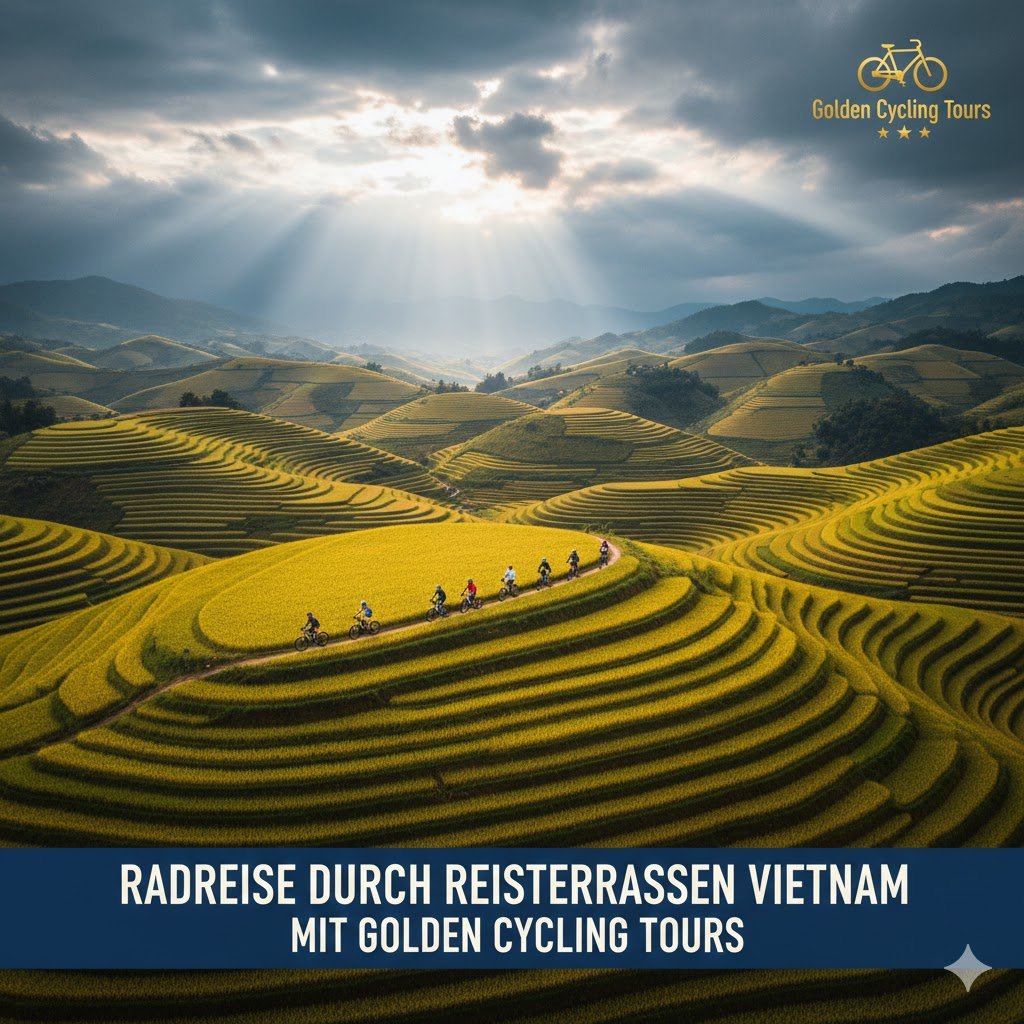 Radreise durch Reisterrassen Vietnam: Das goldene Abenteuer auf zwei Rädern