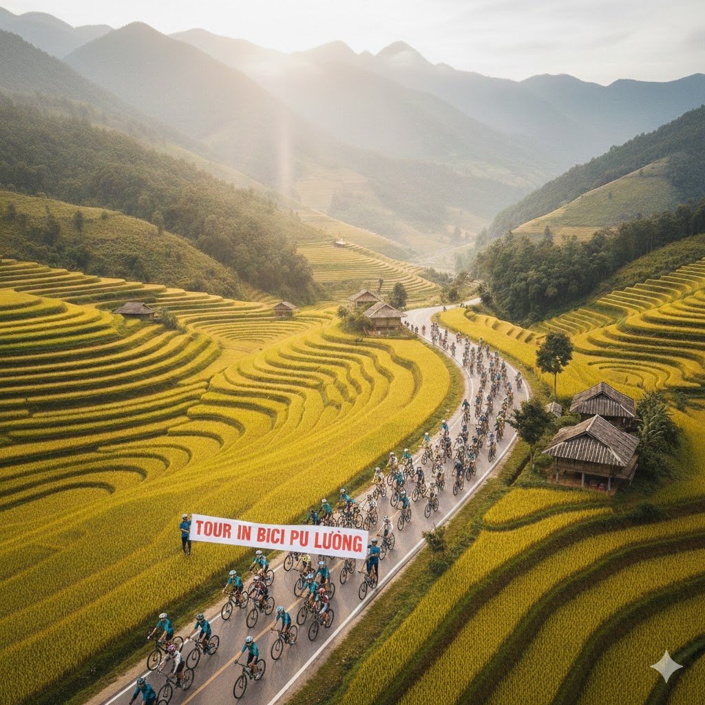 Tour in Bici Pu Luong: Esplorare il Paradiso Nascosto del Vietnam tra Risaie e Villaggi Etnici