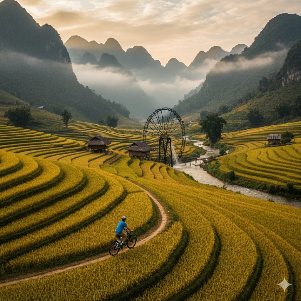 Tour in Bicicletta Vietnam Nord Pu Luong: L'Avventura Definitiva tra Risaie e Montagne