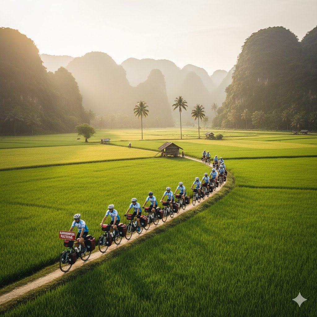 Kleingruppen Radreise Vietnam: Das ultimative Erlebnis für Entdecker und Fahrradenthusiasten