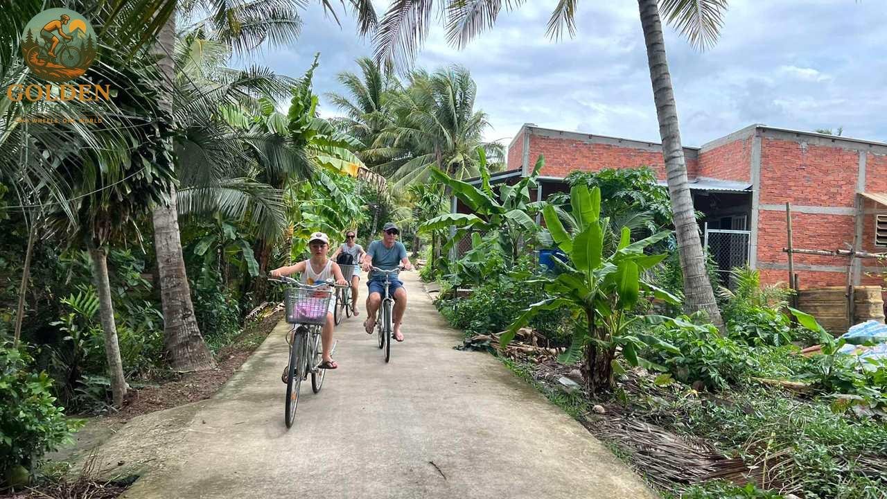 Easy & Flat Terrain: Relaxing Mekong Delta Bike Tours for All Ages