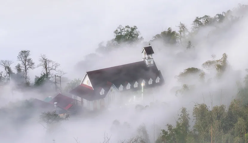 The beauty of Sapa in winter