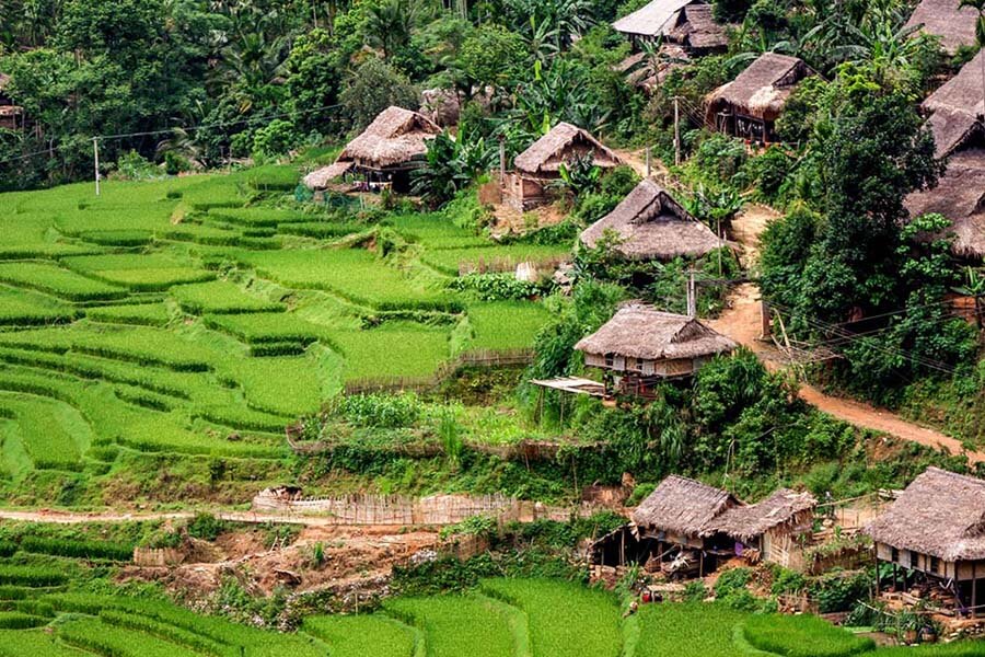 Pu Luong Cycling, Ethnic Village, Homestay, Rice Terrace, Bike Tour