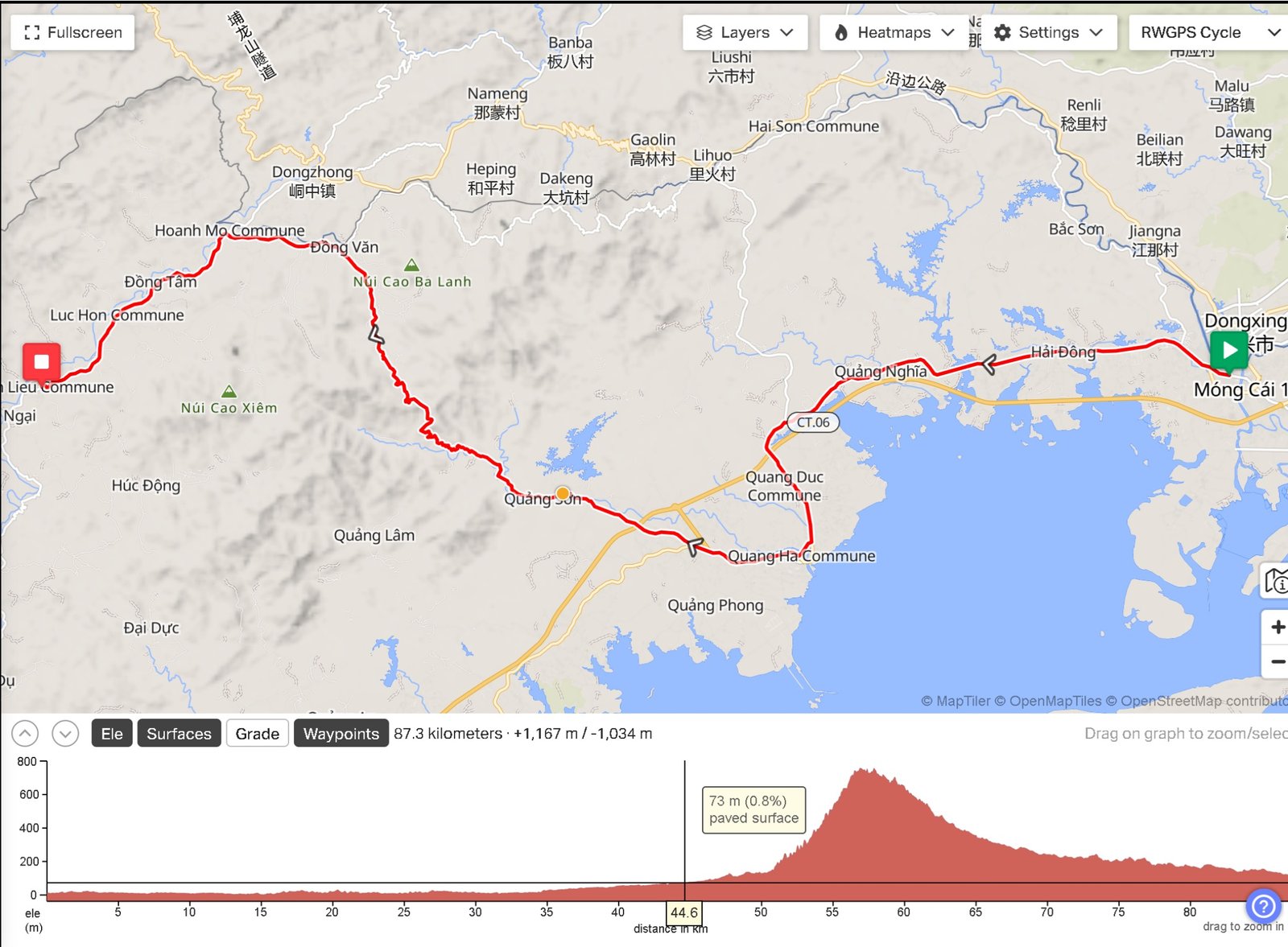 NORTHEAST VIETNAM CYCLING DISCOVERY MONG CAI - BINH LIEU - TIEN YEN 4 DAYS