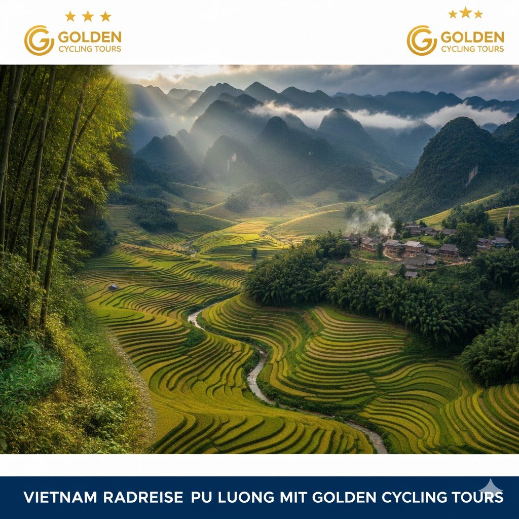 Vietnam Radreise Pu Luong: Eine Reise durch das Herz der smaragdgrünen Reisterrassen