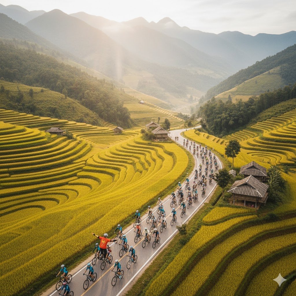 De Ultieme Gids voor een Begeleide Fietsreis in Vietnam: Ontdek het Land van de Glimlach op Twee Wielen
