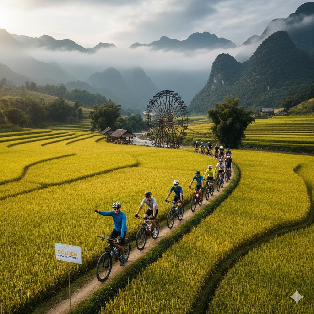 Tour en bici Vietnam norte Pu Luong: El Corazón Verde del Sudeste Asiático