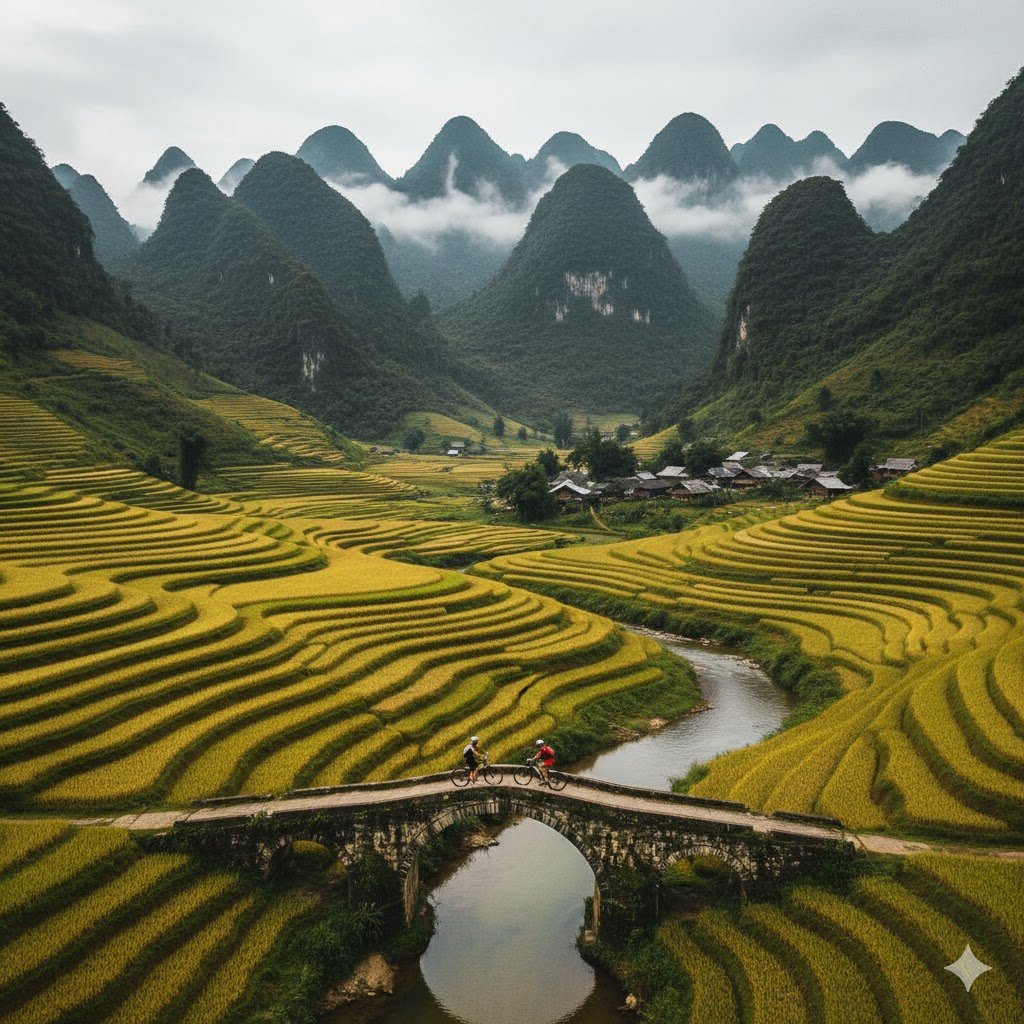 Najpiękniejsza Rowerowa Trasa Pu Luong: Odkryj Serce Północnego Wietnamu na Dwóch Kółkach