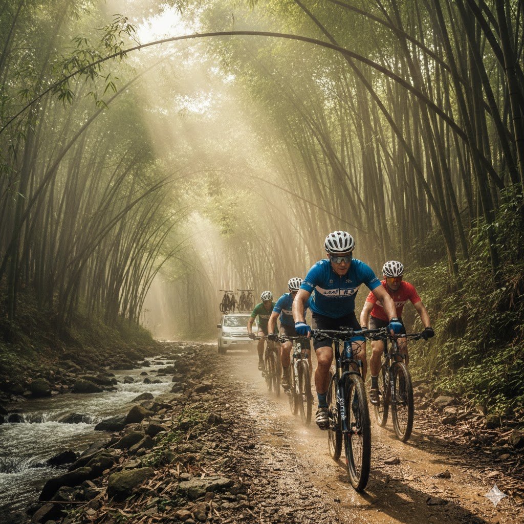Le Guide Ultime du Circuit VTT au Vietnam : Entre Sommets Brumeux et Jungles Sauvages